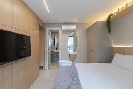 Studio à venda com 32m², 1 quarto e sem vaga Studio à venda com 32m², 1 quarto e sem vagaQuarto