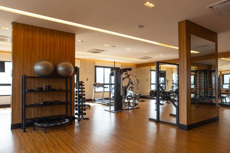 Studio para alugar com 25m², 1 quarto e sem vaga Studio para alugar com 25m², 1 quarto e sem vagaÁrea comum - Academia