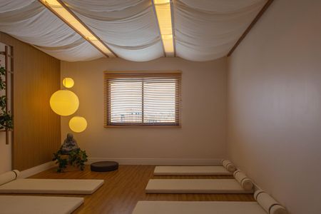 Studio para alugar com 25m², 1 quarto e sem vaga Studio para alugar com 25m², 1 quarto e sem vagaSala de yoga