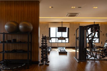 Studio para alugar com 25m², 1 quarto e sem vaga Studio para alugar com 25m², 1 quarto e sem vagaÁrea comum - Academia