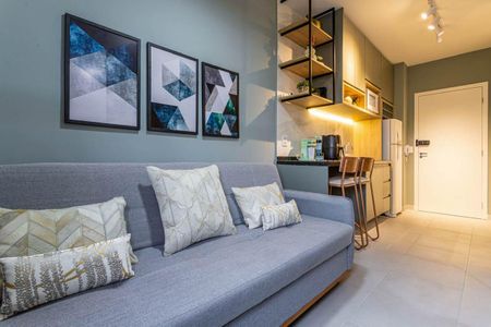 Studio de kitnet/studio para alugar com 1 quarto, 25m² em Vila Olímpia, São Paulo