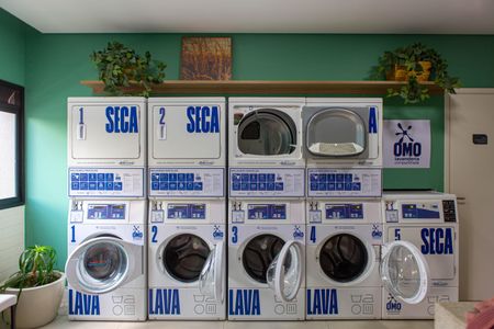 Studio para alugar com 25m², 1 quarto e sem vagaLavanderia