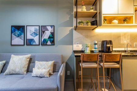 Studio para alugar com 25m², 1 quarto e sem vagaStudio - cozinha