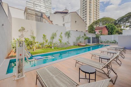 Studio para alugar com 25m², 1 quarto e sem vagaPiscina