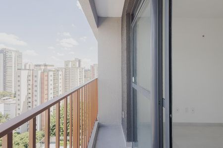 Studio para alugar com 25m², 1 quarto e sem vaga Studio para alugar com 25m², 1 quarto e sem vagaVaranda