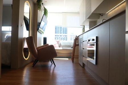 Apartamento à venda com 29m², 1 quarto e sem vagaSala e Cozinha Integrada
