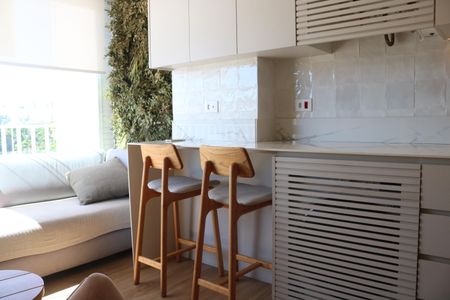 Apartamento à venda com 29m², 1 quarto e sem vagaSala e Cozinha Integrada