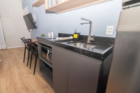 Apartamento à venda com 25m², 1 quarto e sem vaga Apartamento à venda com 25m², 1 quarto e sem vagaCozinha