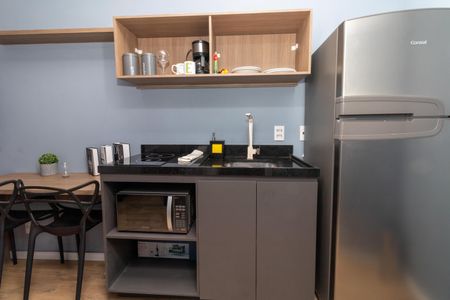 Apartamento à venda com 25m², 1 quarto e sem vaga Apartamento à venda com 25m², 1 quarto e sem vagaCozinha