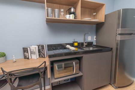 Apartamento à venda com 25m², 1 quarto e sem vaga Apartamento à venda com 25m², 1 quarto e sem vagaCozinha