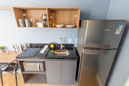 Apartamento à venda com 25m², 1 quarto e sem vaga Apartamento à venda com 25m², 1 quarto e sem vagaCozinha
