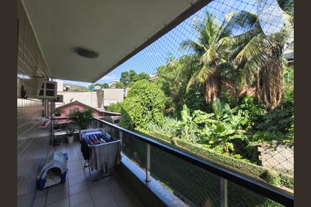 Varanda - Sala de apartamento para alugar com 3 quartos, 120m² em Pechincha, Rio de Janeiro