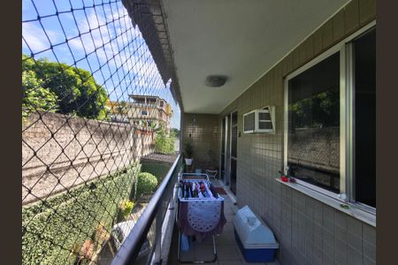 Varanda - Sala de apartamento para alugar com 3 quartos, 120m² em Pechincha, Rio de Janeiro