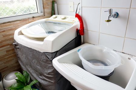 Apartamento para alugar com 48m², 2 quartos e 1 vaga Apartamento para alugar com 48m², 2 quartos e 1 vagaLavanderia