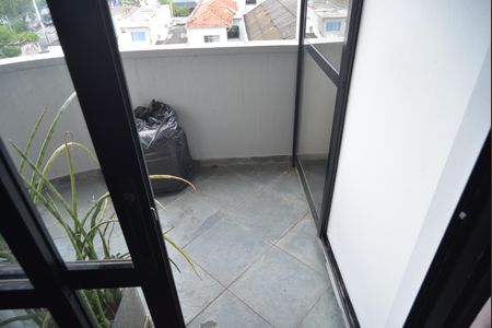 Varanda da Sala de apartamento à venda com 2 quartos, 92m² em Vila Gilda, Santo André