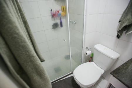 Apartamento à venda com 55m², 2 quartos e 1 vagaBanheiro do Quarto Suíte