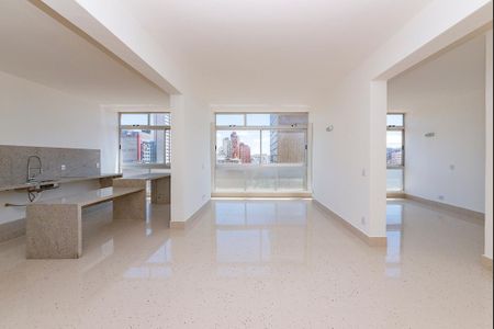 Sala de apartamento para alugar com 1 quarto, 64m² em Funcionários, Belo Horizonte