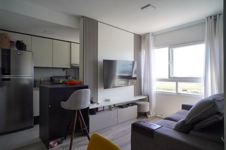 Sala de apartamento para alugar com 3 quartos, 66m² em Jardim Lindóia, Porto Alegre