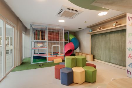 Área comum - Brinquedoteca de apartamento para alugar com 3 quartos, 66m² em Jardim Lindóia, Porto Alegre