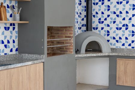 Apartamento para alugar com 45m², 2 quartos e 1 vaga Apartamento para alugar com 45m², 2 quartos e 1 vagaÁrea comum - Churrasqueira