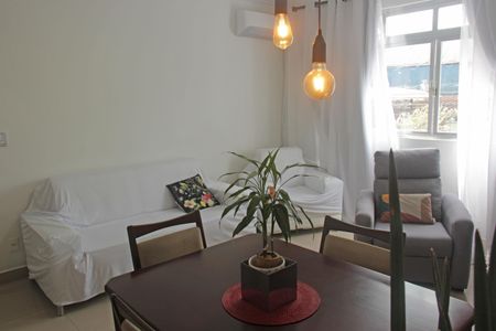 Sala de apartamento para alugar com 3 quartos, 131m² em Encruzilhada, Santos