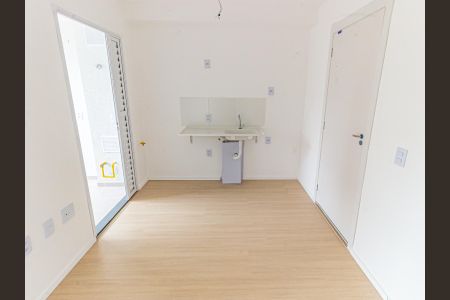 Sala/Cozinha de apartamento para alugar com 2 quartos, 28m² em Mooca, São Paulo