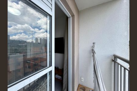 Sacada  de apartamento à venda com 1 quarto, 29m² em Jardim Caravelas, São Paulo