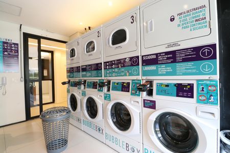 Studio para alugar com 33m², 1 quarto e 1 vagaLavanderia 