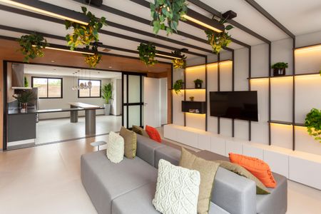 Apartamento à venda com 47m², 2 quartos e 1 vagaÁrea comum - Salão de festas