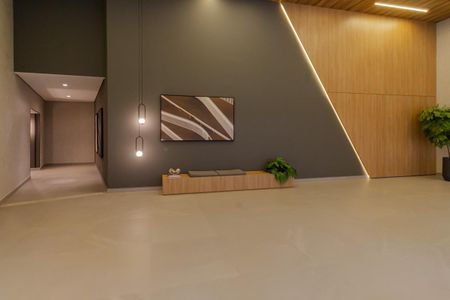 Studio para alugar com 28m², 1 quarto e sem vaga Studio para alugar com 28m², 1 quarto e sem vagaÁrea comum - Hall Social