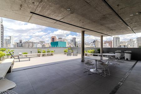 Apartamento para alugar com 27m², 1 quarto e sem vagaTerraço