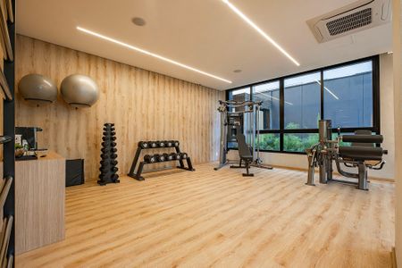 Apartamento para alugar com 81m², 2 quartos e 1 vaga Apartamento para alugar com 81m², 2 quartos e 1 vagaAcademia