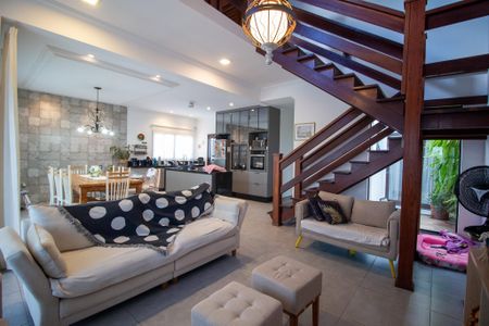 Sala  de casa de condomínio para alugar com 3 quartos, 205m² em Jardim Astro, Sorocaba