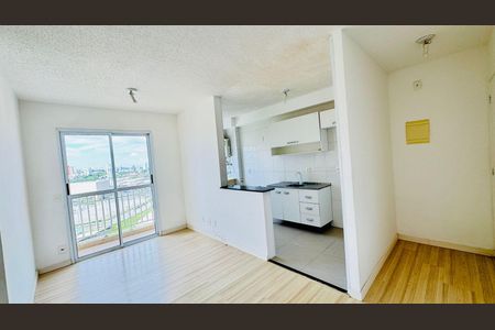 Sala de apartamento para alugar com 2 quartos, 48m² em Vila Mogilar, Mogi das Cruzes