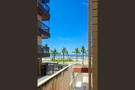 Vista da Sala de apartamento para alugar com 1 quarto, 57m² em Guilhermina, Praia Grande