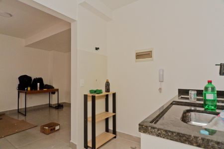 Cozinha de kitnet/studio à venda com 1 quarto, 26m² em Santana, São Paulo