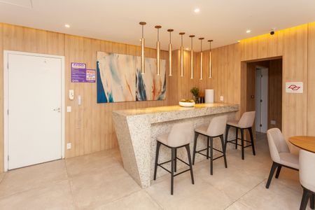 Apartamento à venda com 37m², 1 quarto e sem vagaÁrea comum - Salão de festas