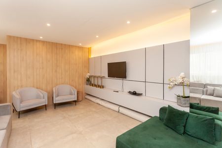 Apartamento à venda com 37m², 1 quarto e sem vagaÁrea comum - Salão de festas