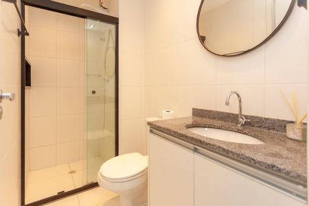 Apartamento à venda com 37m², 1 quarto e sem vagaBanheiro da Suíte