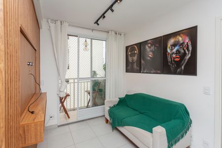 Sala de apartamento para alugar com 1 quarto, 37m² em Jardim Marajoara, São Paulo