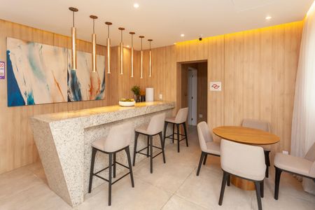 Apartamento à venda com 37m², 1 quarto e sem vagaÁrea comum - Salão de festas