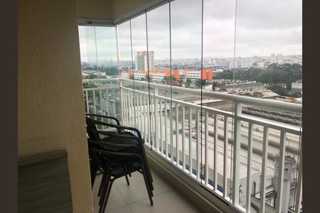 Varanda de apartamento à venda com 3 quartos, 76m² em Campestre, Santo André