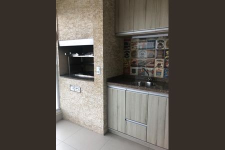 Varanda de apartamento à venda com 3 quartos, 76m² em Campestre, Santo André