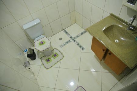 Casa à venda com 106m², 2 quartos e 1 vagaBanheiro Social 