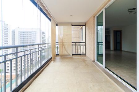 Sala - Varanda de apartamento à venda com 3 quartos, 125m² em Brooklin, São Paulo