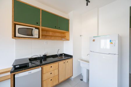Studio para alugar com 27m², 1 quarto e sem vagaCozinha