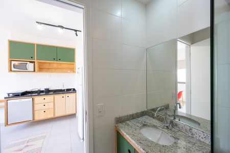 Studio para alugar com 27m², 1 quarto e sem vagaBanheiro Social