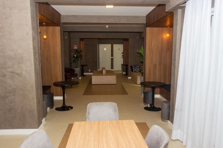 Apartamento para alugar com 37m², 2 quartos e 1 vagaÁrea comum - Salão de festas