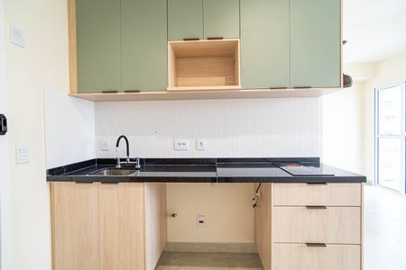 Studio para alugar com 29m², 1 quarto e sem vaga Studio para alugar com 29m², 1 quarto e sem vagaCozinha