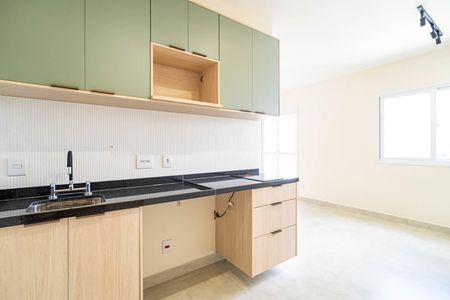 Studio para alugar com 29m², 1 quarto e sem vaga Studio para alugar com 29m², 1 quarto e sem vagaCozinha
